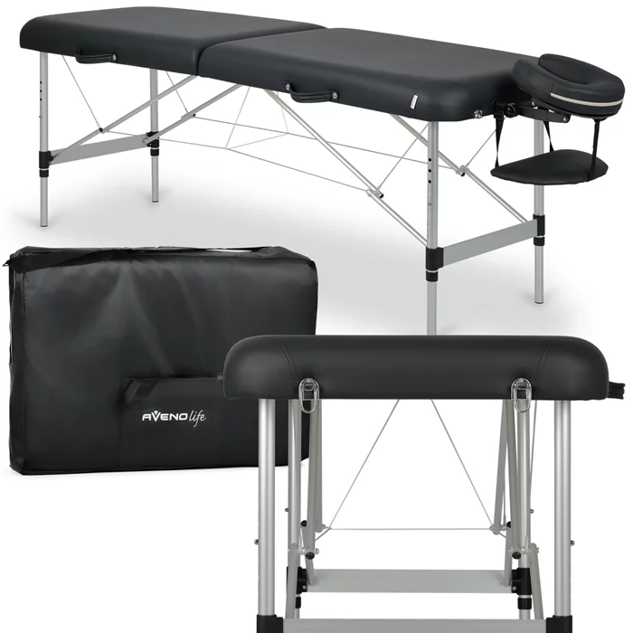 Łóżko kosmetyczne składane ESTETIC DARK 65 cm