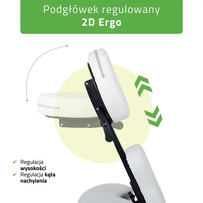 Krzesło do masażu - Flexo (białe)