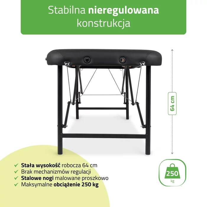 Stół rehabilitacyjny składany - RICO (60 cm)