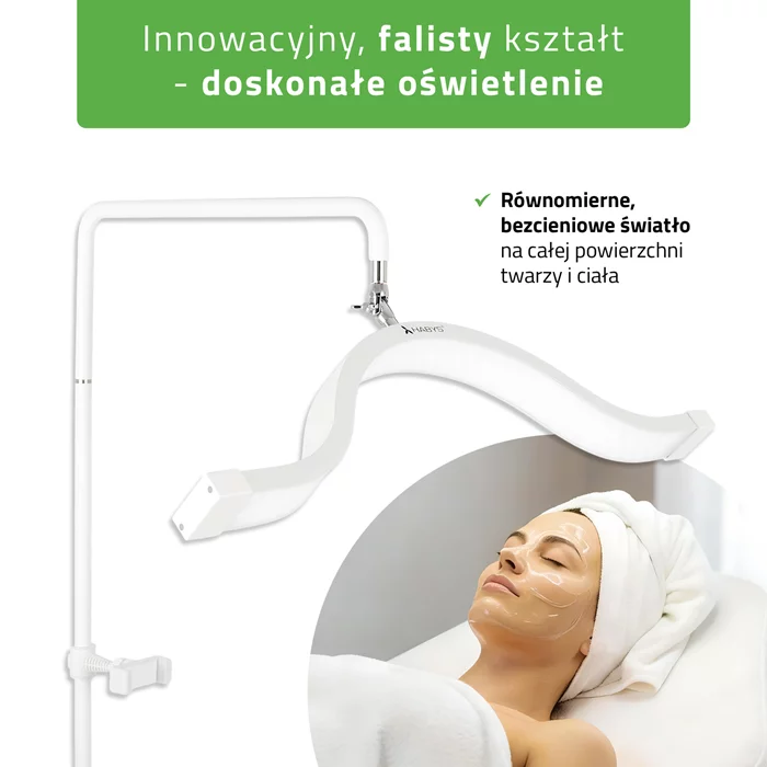 Lampa do gabinetu kosmetycznego VENA - biała