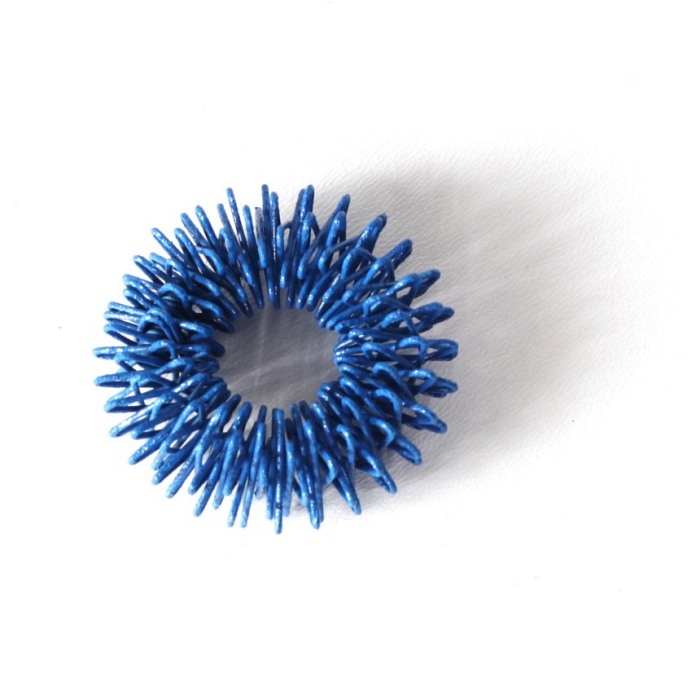 Elastyczny, metalowy pierścień do masażu Su Dżok (27 mm) 