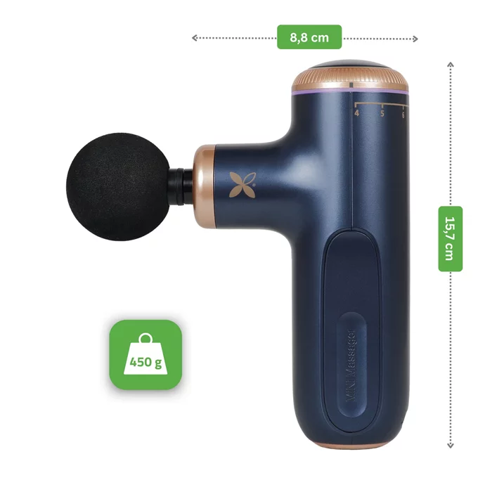 Pistolet do masażu - Pulse Mini (Blue Navy)