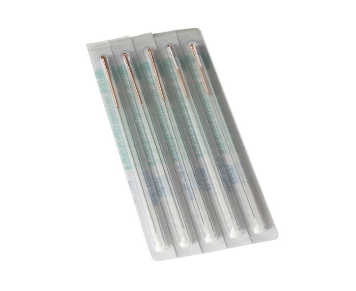 Igły z miedzianym uchwytem CW3075 (0,30x75mm)