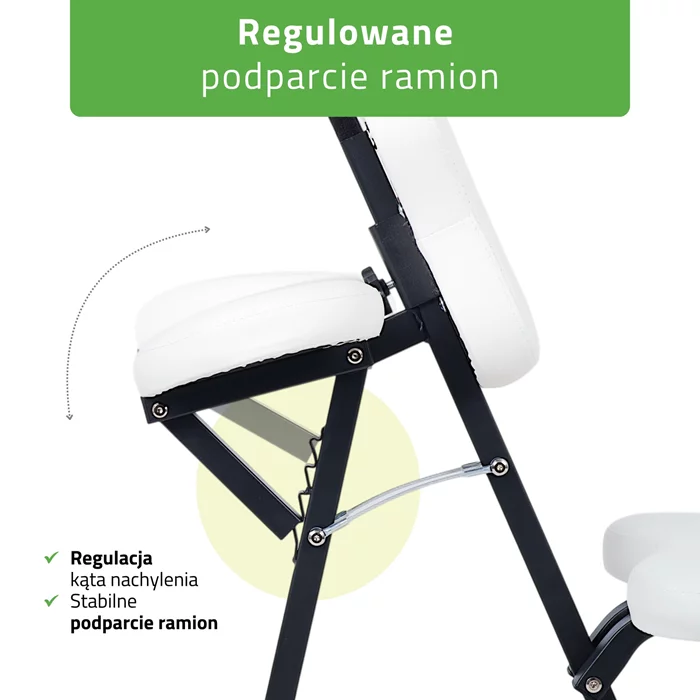Krzesło do masażu - Flexo (białe)