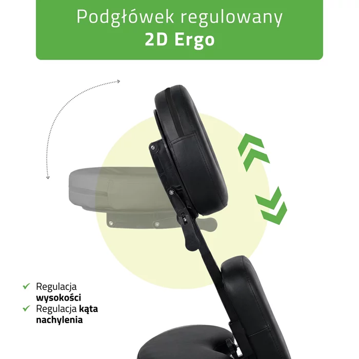 Krzesło do masażu - Flexo (czarne)