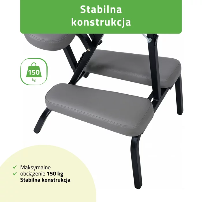Krzesło do masażu - Flexo (szare)