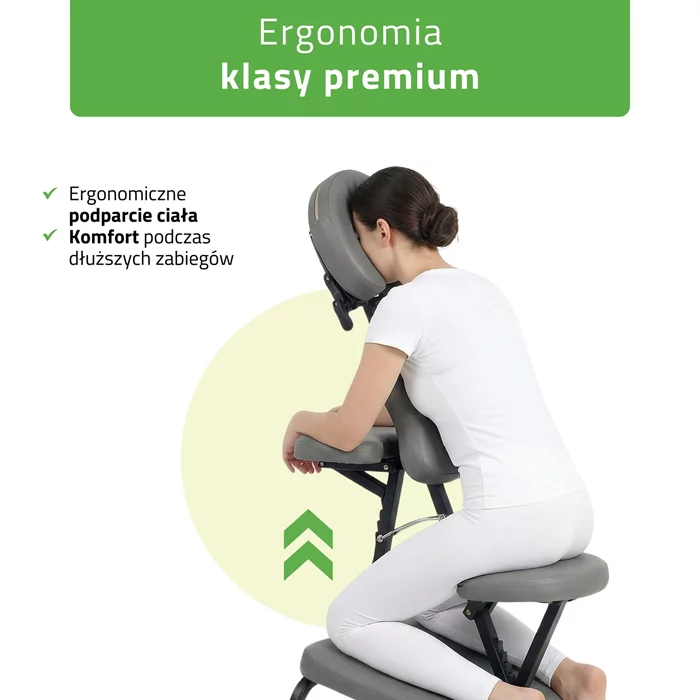 Krzesło do masażu - Flexo (szare)
