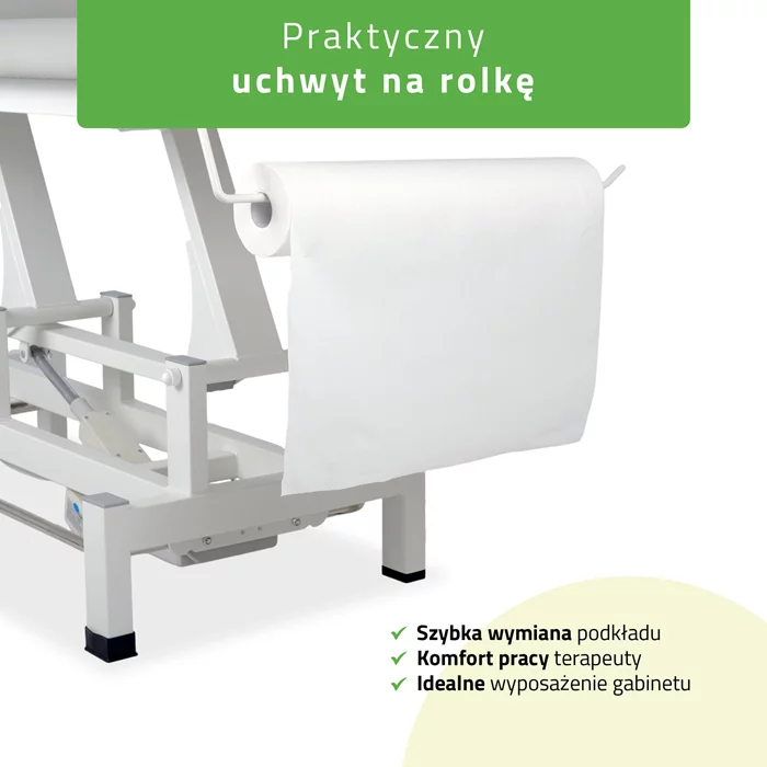 Stół FORTIS 2 (z ramą sterującą/szaro-biały)