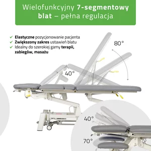 Stół rehabilitacyjny elektryczny - PROXIMA X7