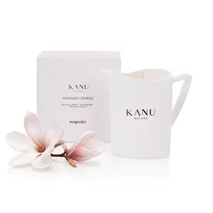 Świeca do masażu MAGNOLIA - Kanu Nature /200g