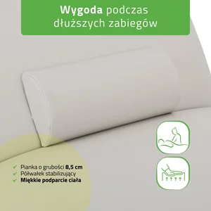 Łóżko kosmetyczne Camilla ERGO 2 (szare)