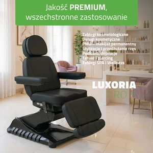 Fotel podgrzewany Luxoria PRO 5 - czarny