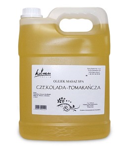 Olejek do masażu CZEKOLADA-POMARAŃCZA (5L)