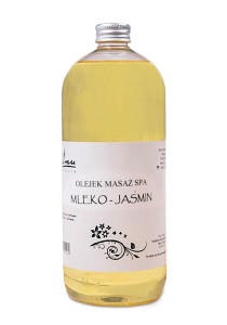 Olejek do masażu MLEKO i JAŚMIN (1L) - Kanu