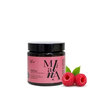 Świeca do masażu VCee - MALINA (80 g)