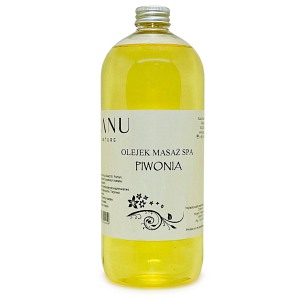 Olejek do masażu PIWONIA (1 litr)