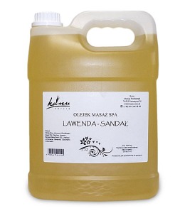 Olejek do masażu LAWENDA i SANDAŁ (5L) - Kanu