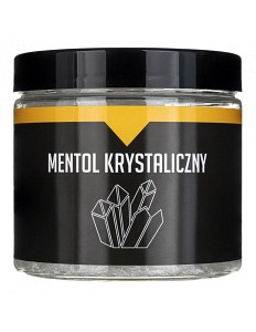 Mentol Krystaliczny - Kryształki do sauny lub do kąpieli (100 g.)