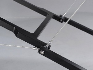 Aluminiowy Stół do Masażu - Aveno Life Luna Light (niebieski)