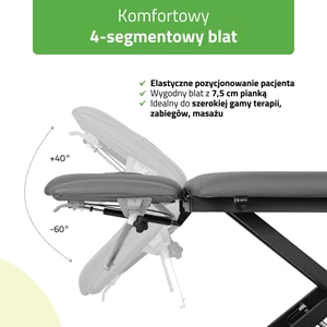 Stół Evero Cross X4 Ergo z pilotem ręcznym