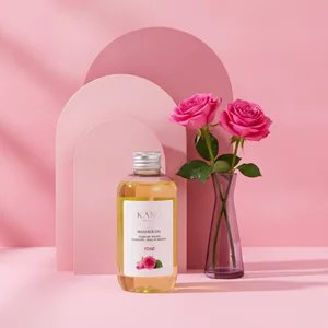 Olejek różany do masażu - Kanu Nature - RÓŻA (200 ml)