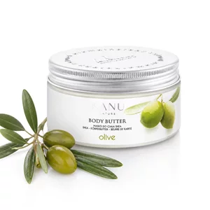 Masło Shea do ciała: OLIWKA (190g) - Kanu
