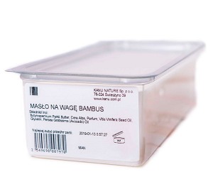 Masło do masażu BAMBUS (800g) - Kanu