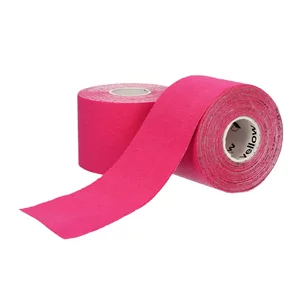 Dwie rolki taśmy kinesio w kolorze różowym