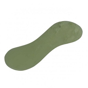 Jadeitowa płytka Gua Sha w kształcie ślimaka