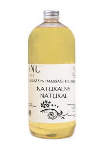 Olejek bazowy do masażu NATURALNY (1 litr)