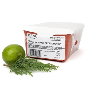 Masło do masażu CEDR-LIMONKA (800g) - Kanu