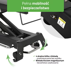 Stół Evero Cross X5 Ergo z ramą sterującą