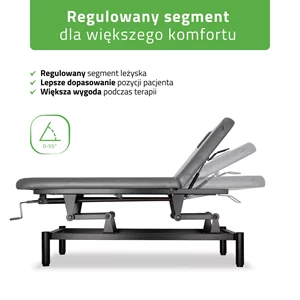 Stół do masażu i rehabilitacji VIGO 2 (szary)