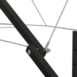 Łóżko kosmetyczne składane Estetic Black 75cm