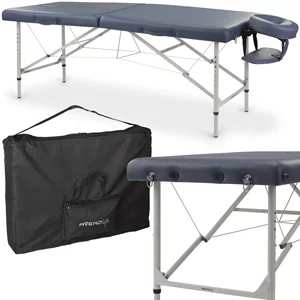 Stół do masażu VERONA (71 cm) - niebieski