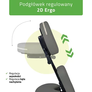 Krzesło do masażu - Flexo (szare)