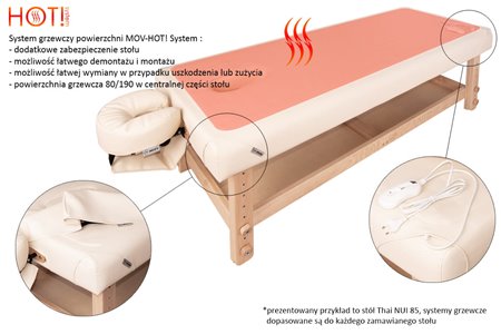 Stół do masażu MOV - Selene P MAX! HOT!