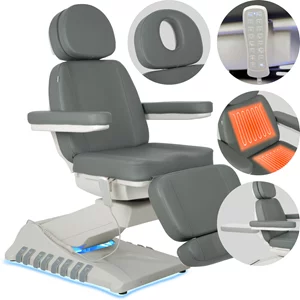 Fotel podgrzewany Luxoria PRO 5 - szary