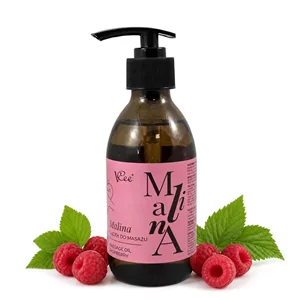 Olejek do masażu VCee - MALINA (200 ml)