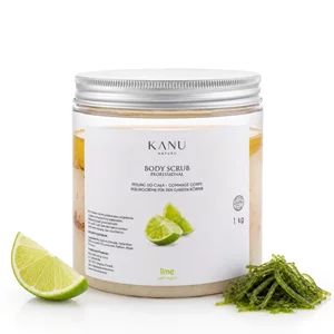 Peeling solny do ciała LIMONKA z ALGAMI (1kg)