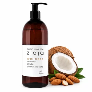 Oliwka do masażu: Ziaja wellness KOKOS MIGDAŁ