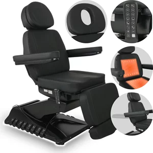 Fotel podgrzewany Luxoria PRO 5 - czarny