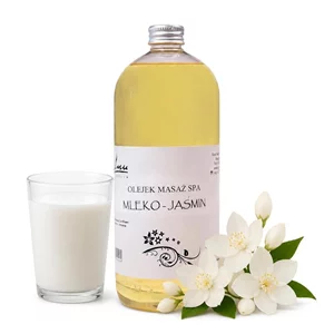 Olejek do masażu MLEKO i JAŚMIN (1L) - Kanu